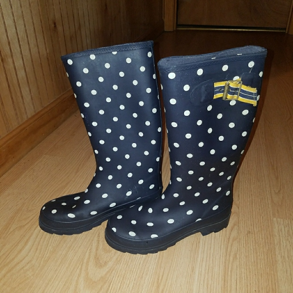 J. Crew rainboots